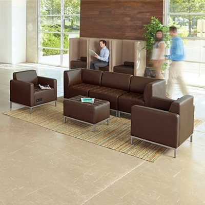 Traffic Modular Seating Lobby Lounge Set - 9 pc.