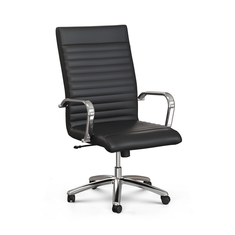 Harper Faux Leather High-Back Office Chair