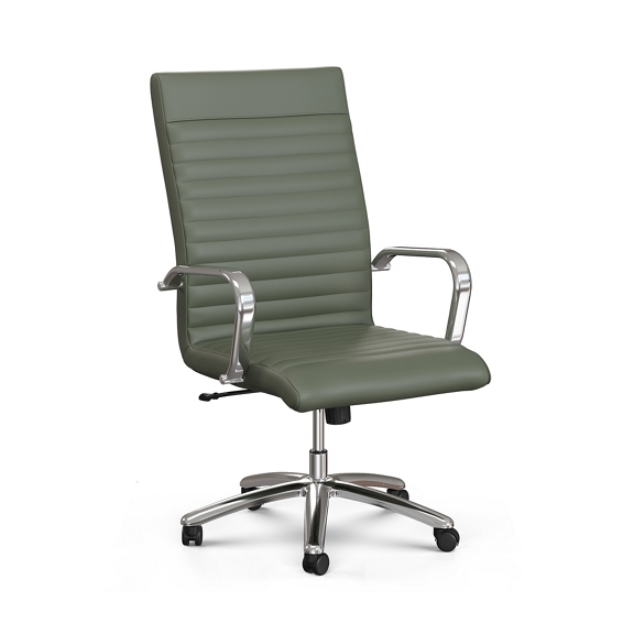 Harper Faux Leather High-Back Office Chair