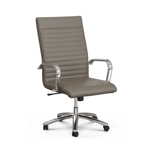 Harper Faux Leather High-Back Office Chair
