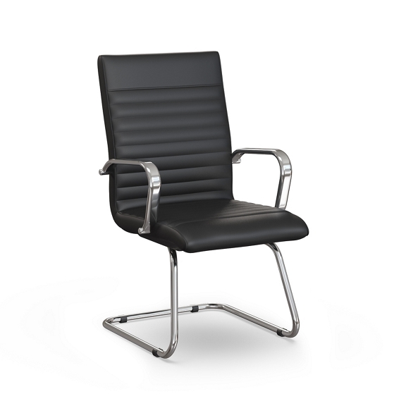 Harper Faux Leather Guest Chair
