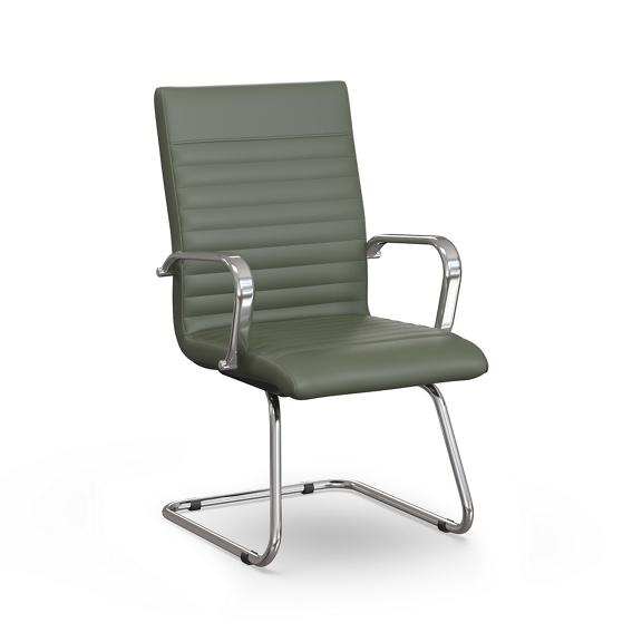 Harper Faux Leather Guest Chair
