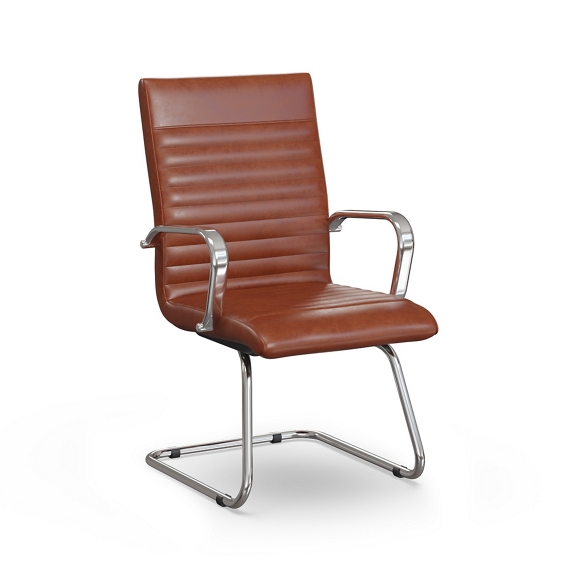 Harper Faux Leather Guest Chair