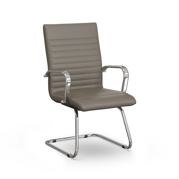 Harper Faux Leather Guest Chair