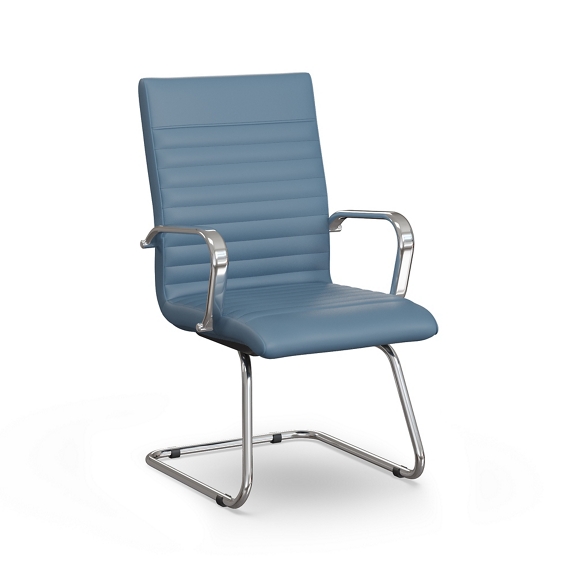 Harper Faux Leather Guest Chair