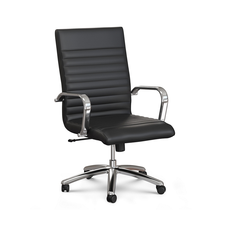 Harper Faux Leather Mid-Back Office Chair