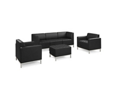 Traffic Modular Seating Lobby Lounge Set - 6pc.