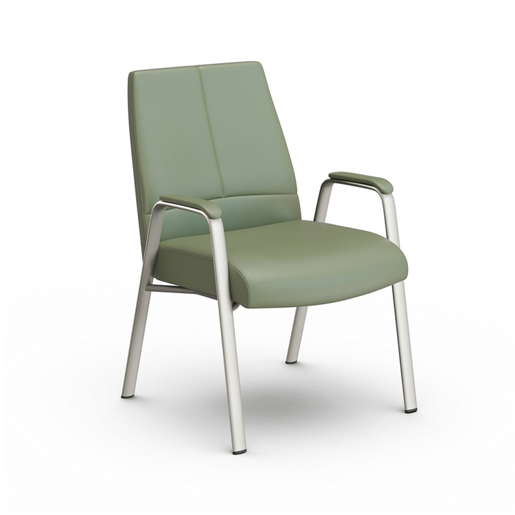At Work Faux Leather Guest Chair