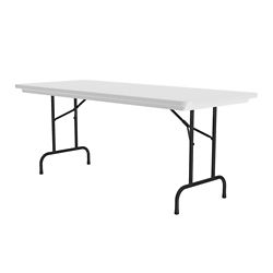 Lightweight Plastic Folding Table - 60"W x 30"D