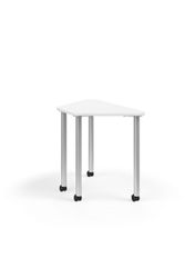 Ruckus Trapezoid Student Desk w/ Casters