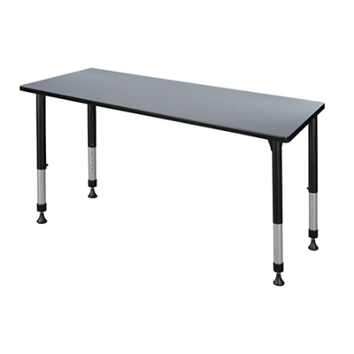 Merit Rectangle Height-Adjustable Table - 60"x24"