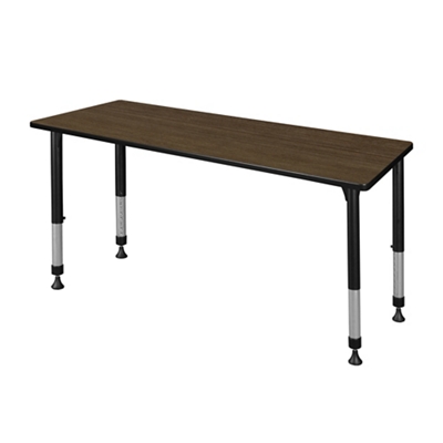 Merit Rectangle Height-Adjustable Table - 66"x24"