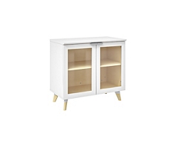 Resi Glass Door Storage Cabinet - 36"W