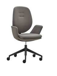 Centrik Fabric Conference Chair - Black Base