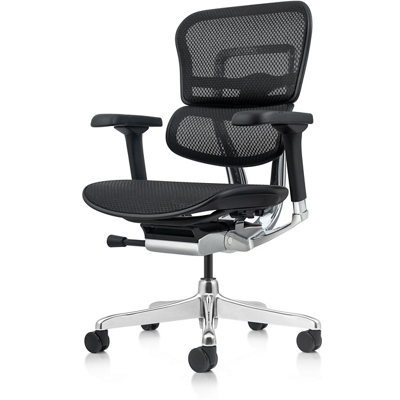 Ergohuman Ergonomic Mid Back Mesh Chair