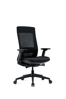 Elevate Mesh-Back Office Chair with Black Frame