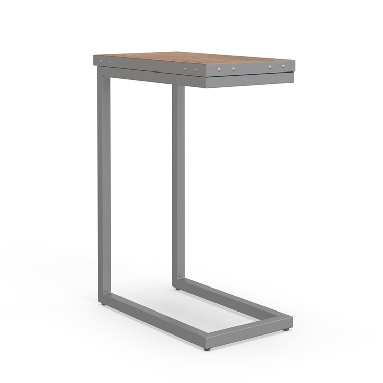Rivet ステンレススチール サイドテーブル Rivet Pull Up Table - 10