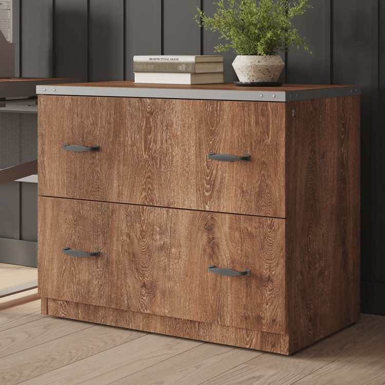 Rivet 2 Drawer Lateral File - 36