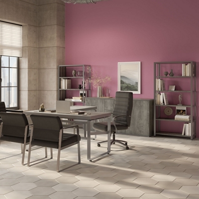 Rivet Reversible L-Shaped Desk –60