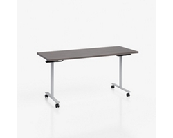 Voyage Mobile Flip Top Laminate Table - 60W x 24D