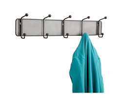 Onyx™ Mesh 5 Hook Wall Rack