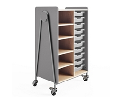 Whiffle Triple Storage Cart - 48”