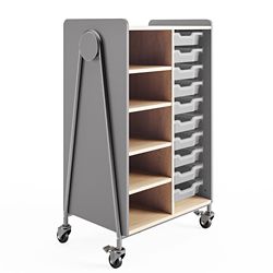 Whiffle Triple Storage Cart - 48”