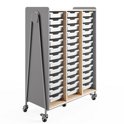 Whiffle Triple Storage Cart - 60”