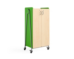 Whiffle Double Combination Storage Cart - 60”H