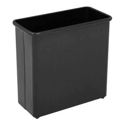 Rectangular  Fire Resistant Trash Bin 27 1/2 Quart Capacity-3 per carton