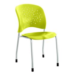 Plastic Guest Chair with Glides