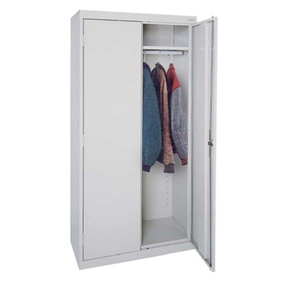 Elite Steel Wardrobe Storage Cabinet - 46W x 72H