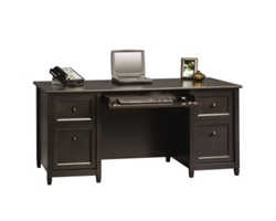 Edge Water Double Pedestal Desk - 65" W