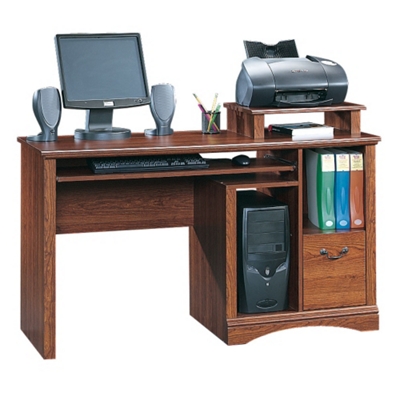 Computer Desk With Printer Shelf By Sauder Office Furniture Nbf Com