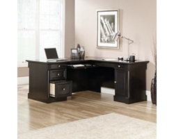 Palladia L-Shaped Desk with File
