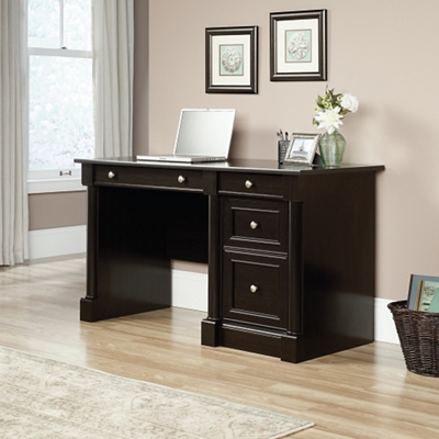 Single Pedestal Computer Desk 53 W By Sauder Office Furniture