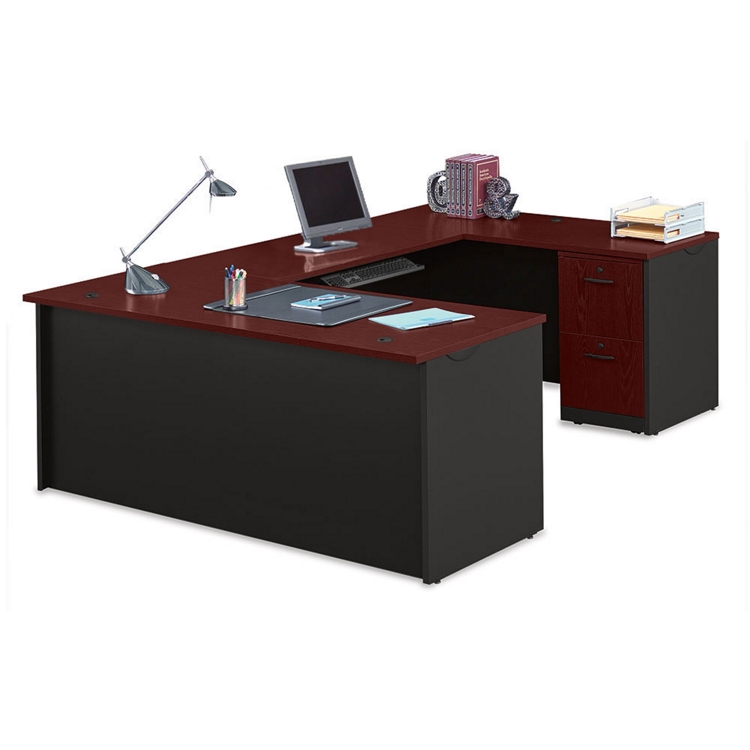 【値引中】UKヴィンテージデコラティブテーブル Via Reversible U-Shaped Desk - 60