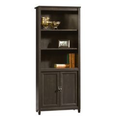 Edge Water Two Shelf Bookcase with Doors - 72"H