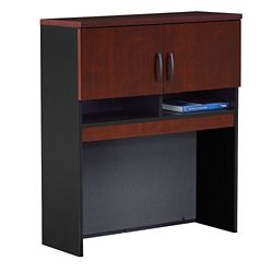 Hutch for Lateral File with Soft-Close Doors