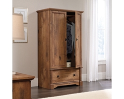 Palladia Double Door Wardrobe Cabinet - 66"H