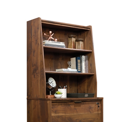 Clifford Place Mid-Century Modern Library Hutch - 30"W