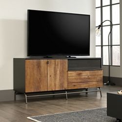 Shown as a TV entertainment stand