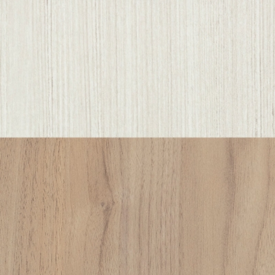 Harvest Walnut/Diva White