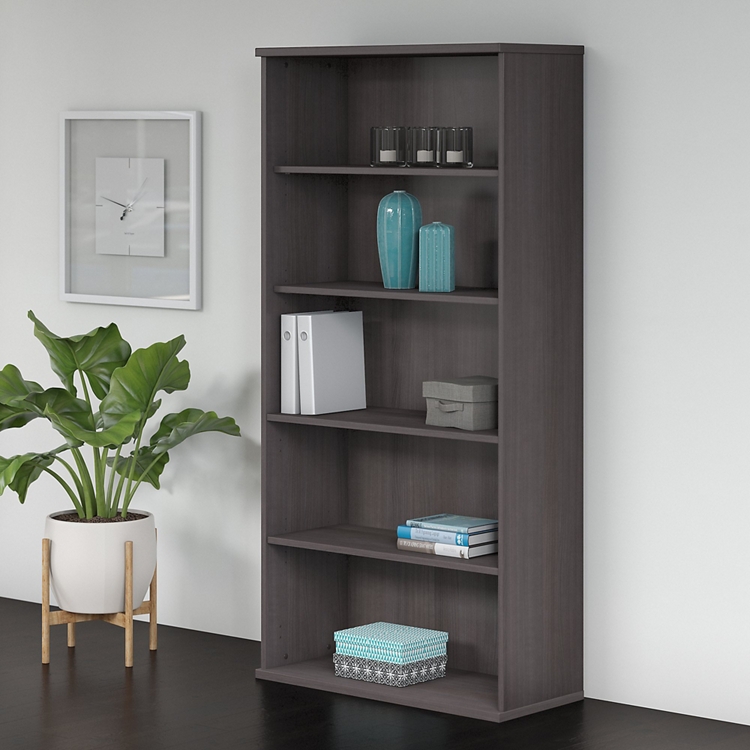 Shop stylish bookcases at National Business Furniture—perfect for organizing books, decor, and office supplies with ease.