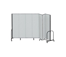 13 Ft. Rolling Partition Wall with 7 Panels