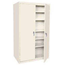 Hetfield Six Shelf Storage Cabinet - 42"W x 18"D x 72"H