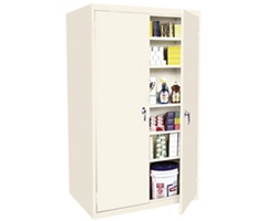 Hetfield Six Shelf Storage Cabinet - 36"W x 18"D x 78"H