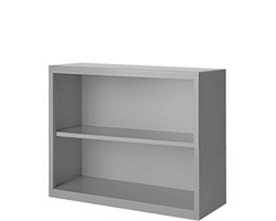 Welded-Steel Bookcase - 30"H