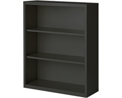 Welded-Steel Bookcase - 42"H