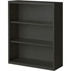 Welded-Steel Bookcase - 42"H